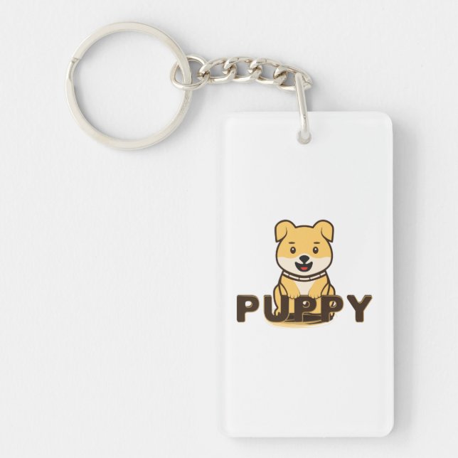 Porte-clefs Chiot (Devant)
