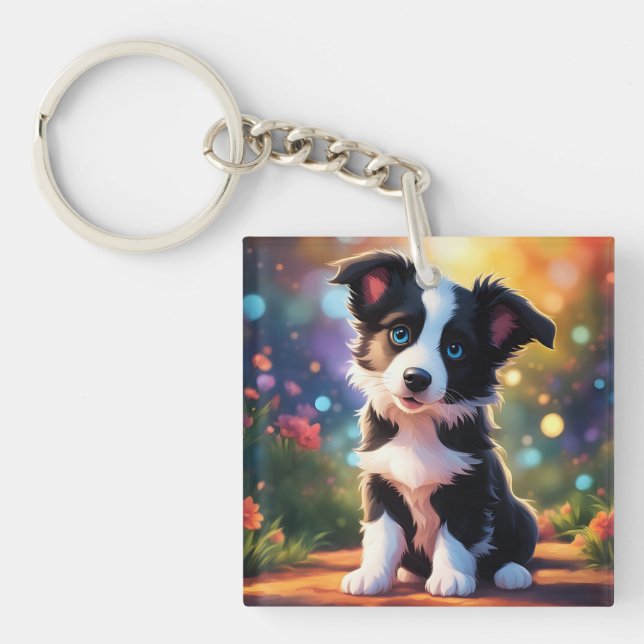 Porte-clefs Chiot (Devant)