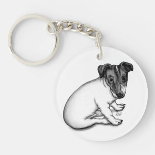Porte-clefs Chiot Jack Russell 10 semaines