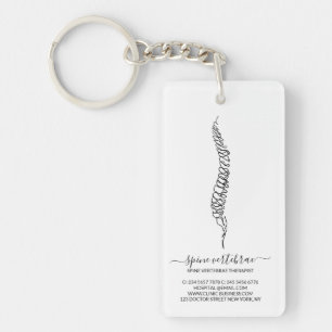 Porte-clefs chiropraticien thérapeute chiropraticien orthopédi