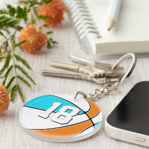 Porte-clefs choisissez TOUTES les couleurs d'équipe avec le nu