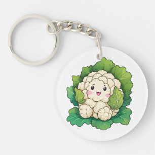 Porte-clefs Chou-fleur Kawaii