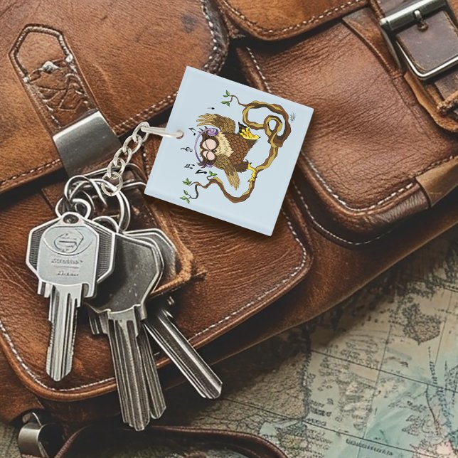 Porte-clefs Chouette de musique (Créateur téléchargé)
