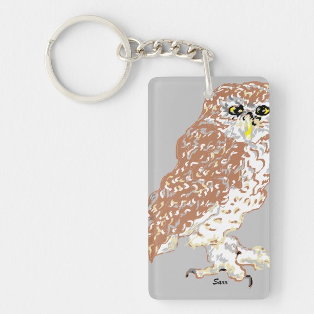 Porte-clefs Chouette tachetée porte - clé (Devant)