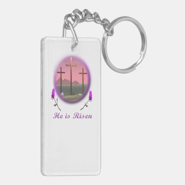 Porte-clefs Christ ressuscité (Dos gauche)