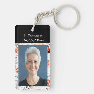 Porte-clefs Christian Memory Photo Prière Bingo Jeu