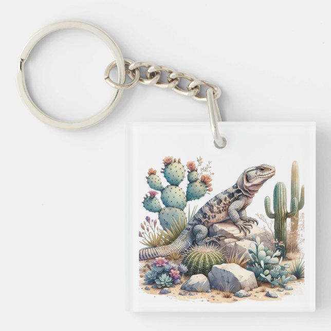 Porte-clefs Chuckwalla Chillin (Devant)