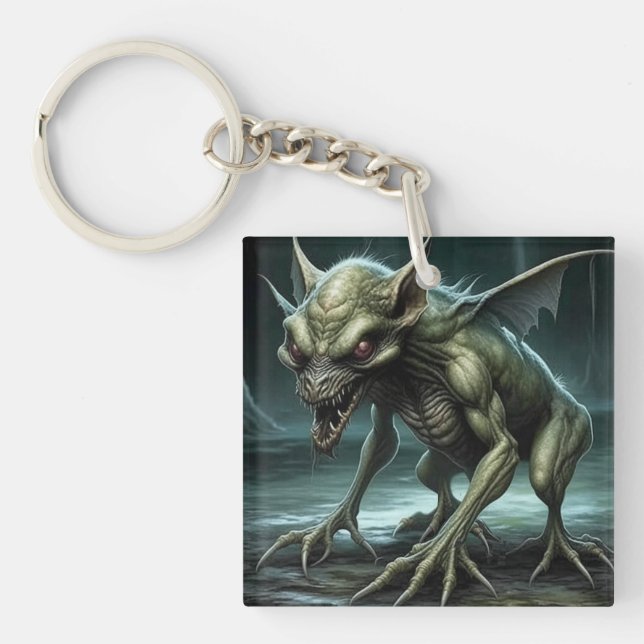 Porte-clefs Chupacabra - Monstres ou animaux en cristaux (Devant)