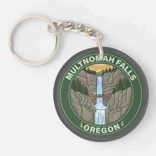 Porte-clefs Chutes Multnomah Oregon
