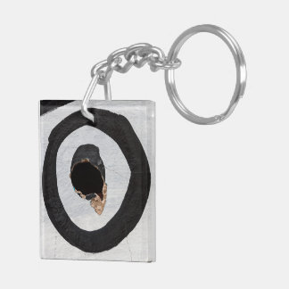 Porte-clefs cible déchirures