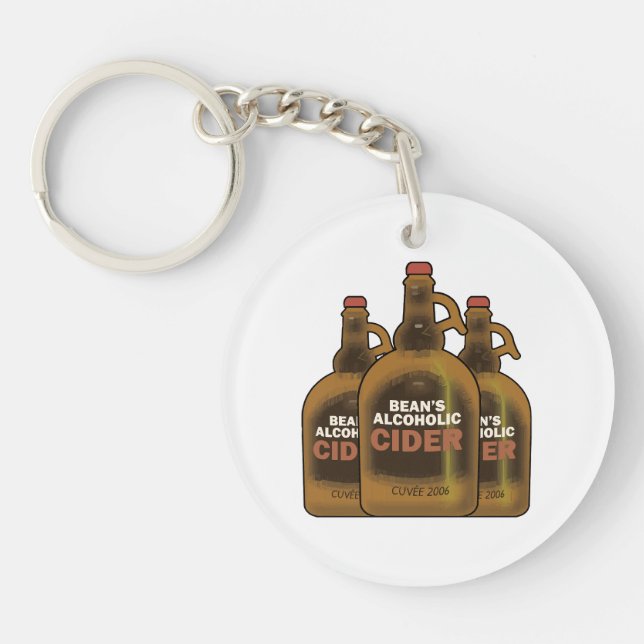 Porte-clefs Cidre de haricot (Devant)