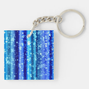 Porte-clefs Ciel étoilé, scintille et brille