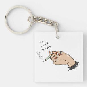 Porte-clefs Cigarette à la main anti-Valentin