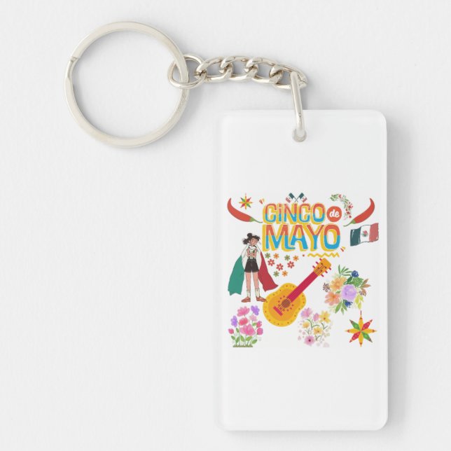 Porte-clefs Cinco De Mayo (Devant)