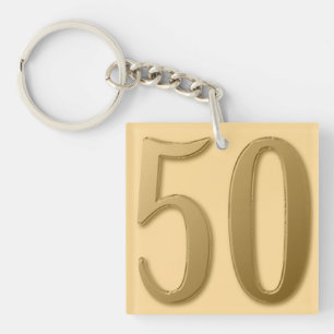 Porte-clefs Cinquante ans d'or