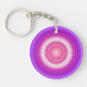 Porte-clefs Circulaire - Violet