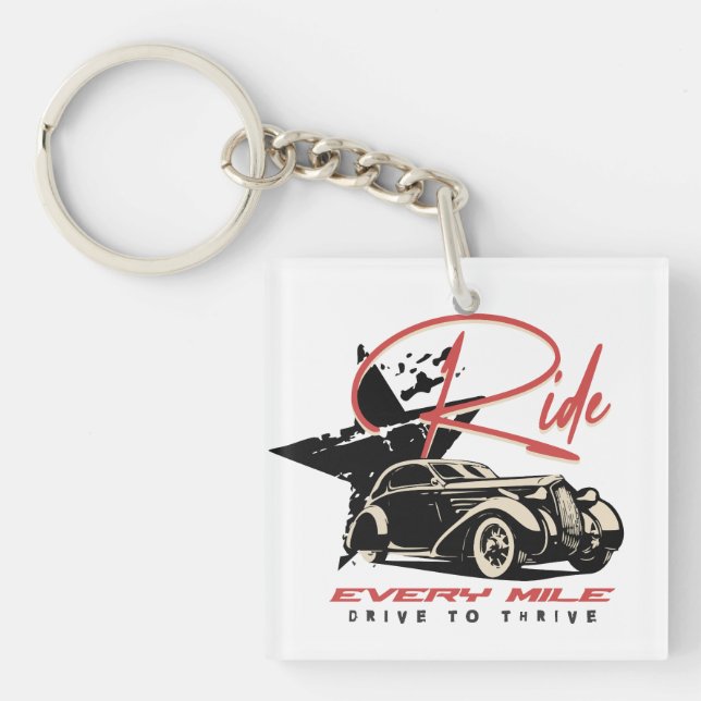 Porte-clefs Circuler à chaque kilomètre (Devant)