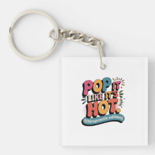 Porte-clefs Citation de chiropratique drôle pour les amateurs