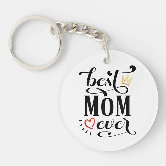 Porte-clefs Citation de la Fête des Mères | PORTE - CLÉ (Devant)