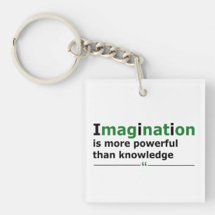 Porte-clefs Citation de vie motivante