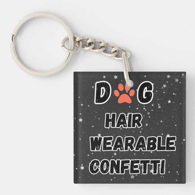 Porte-clefs Citation drôle de parent de chien Charme de maman  (Devant)