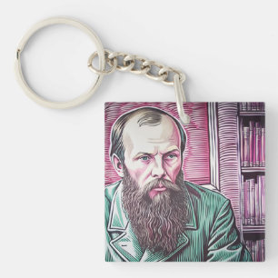 Porte-clefs Citation existentielle de Fyodor Dostoïevski