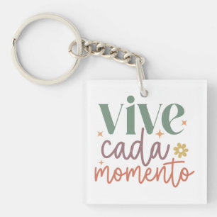 Porte-clefs Citation Inspirante "Vive Canada Momento"