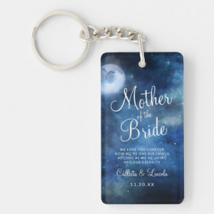 Porte-clefs Citation pour la belle-mère de la mariée sous la l