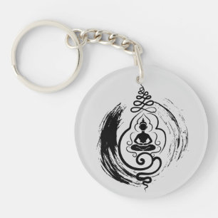 Porte-clefs Citation zen : Sagesse et méditation