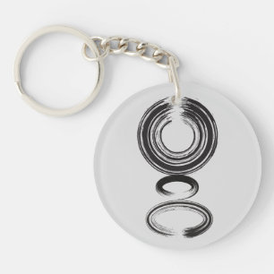 Porte-clefs Citation zen : Sagesse et méditation
