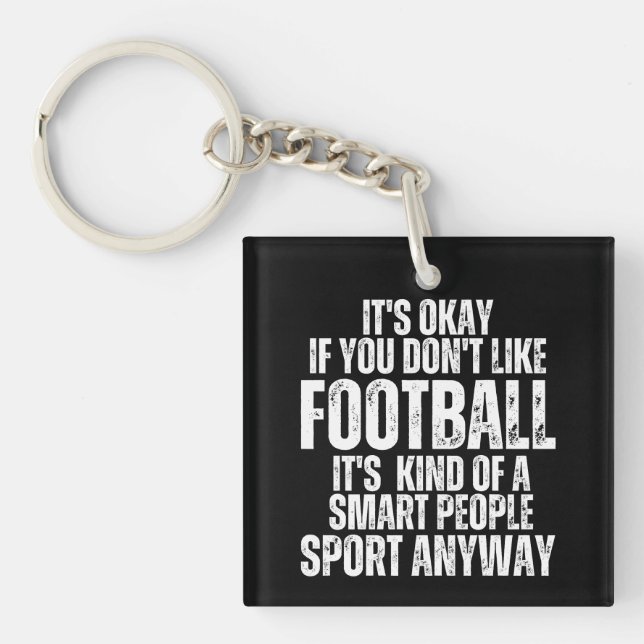 Porte-clefs Citations drôles de FOOTBALL (Devant)