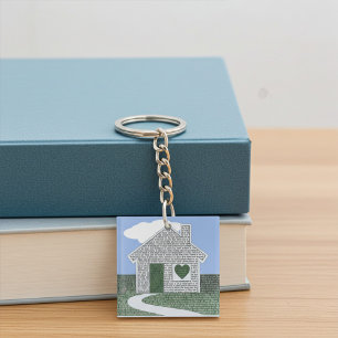 Porte-clefs Citations personnelles de la maison sentimentale a