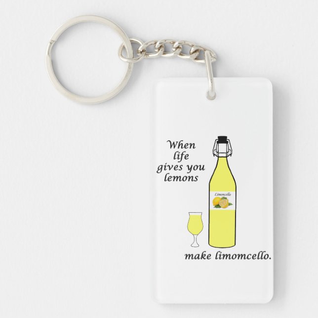 Porte-clefs Citrons en limoncello (Devant)