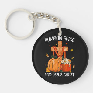 Porte-clefs Citrouille Spice et Jésus-Christ