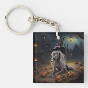 Porte-clefs Citrouilles Épouvantables Halloween Crête Chinoise