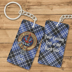 Porte-clefs Clan Clark Crest Porte - clé