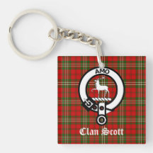 Clan Scott Crest Badge et Tartan