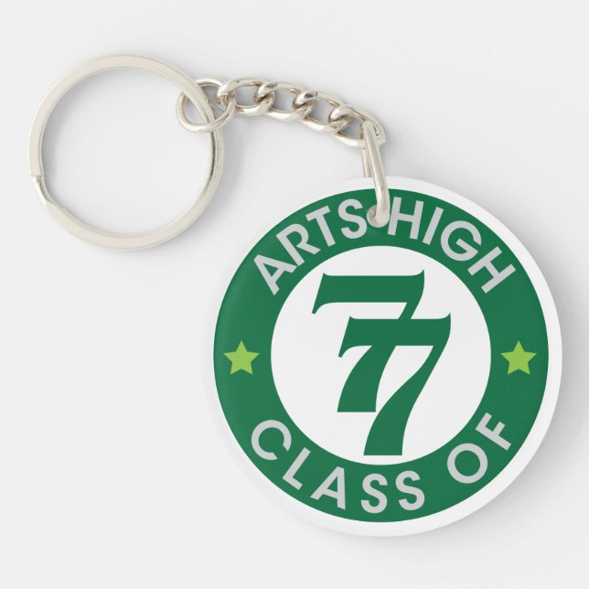 Porte-clefs Classe Arts High School de 77 Logo (Devant)