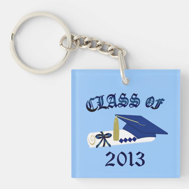 Porte-clefs Classe Bleue De Porte - clé (Devant)