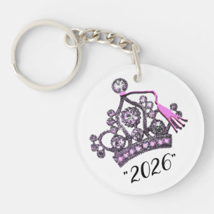 Porte-clefs  « Classe de 2026 » Couronne de princesse