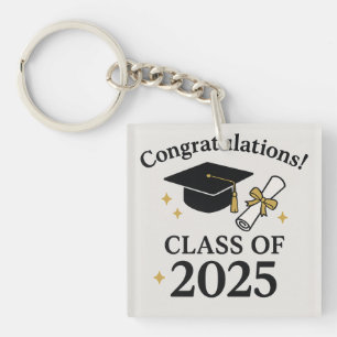 Porte-clefs Classe de fin d'études de 2025 - Graduat scolaire