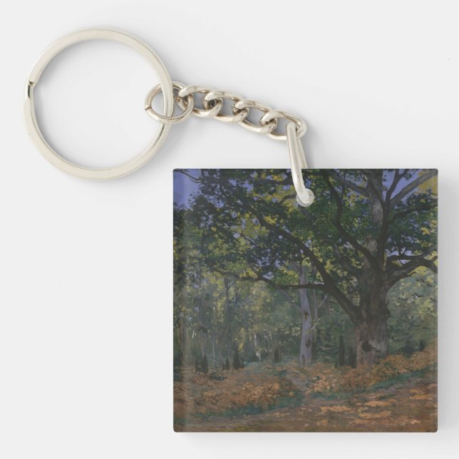 Porte-clefs Claude Monet | le chêne de Bodmer, avants de (Devant)