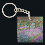 Porte-clefs Claude Monet - Le jardin de l'artiste à Giverny<br><div class="desc">Jardin de l'artiste à Giverny / Le Jardin de l'artiste a Giverny - Claude Monet,  1900</div>