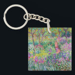 Porte-clefs Claude Monet - Le jardin d'Iris à Giverny<br><div class="desc">Jardin d'Iris à Giverny / Jardin d'Artiste à Giverny - Claude Monet,  1899-1900</div>