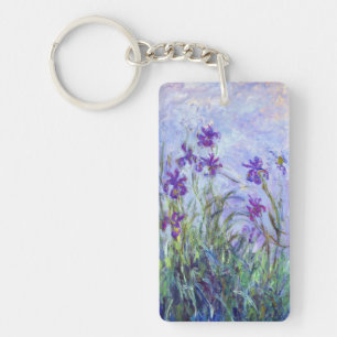 Porte-clefs Claude Monet - Lilac Irises / Iris Mauves