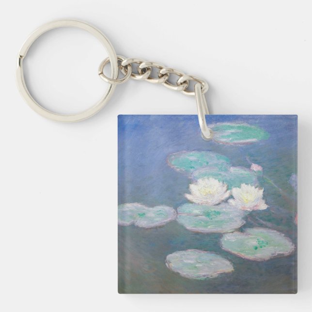 Porte-clefs Claude Monet - Lys à eau, effet du soir (Devant)
