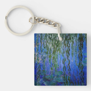 Porte-clefs Claude Monet - Nymphéas avec saule pleureur