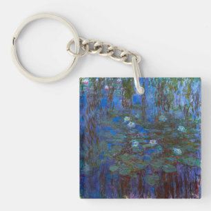 Porte-clefs Claude Monet - Nymphéas bleus