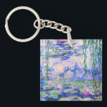 Porte-clefs Claude Monet - Nymphéas / Nymphéas 1919<br><div class="desc">Nymphéas (W.1852) - Claude Monet,  Huile sur toile,  1916-1919</div>