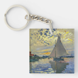 Porte-clefs Claude Monet - Voilier au Petit-Gennevilliers